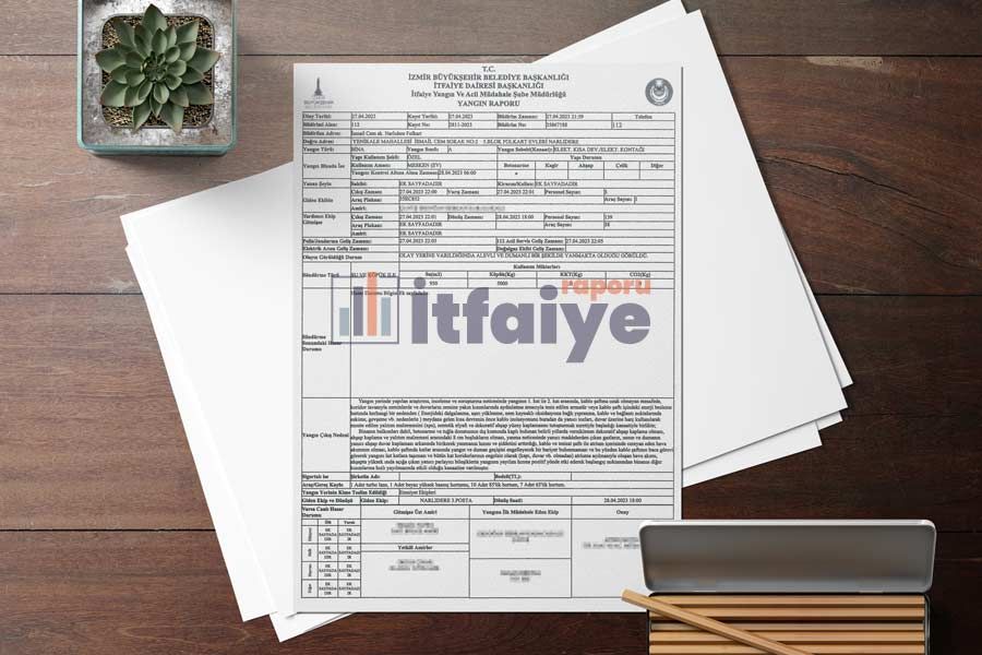 İtfaiye Denetim Raporu Örneği - İtfaiye Raporu COM TR